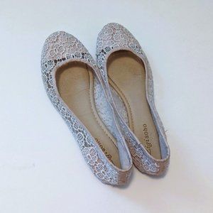 Zigi Soho Halle Lace Flats - Size 8.5